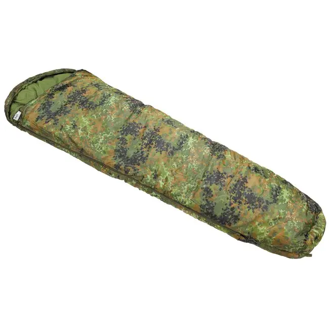 Nejprodávanější Mumie spací pytel dvouvrstvý, BW camo