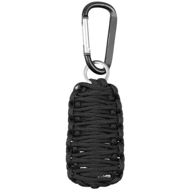 Survival set Parachute Cord, černý Nízká Cena