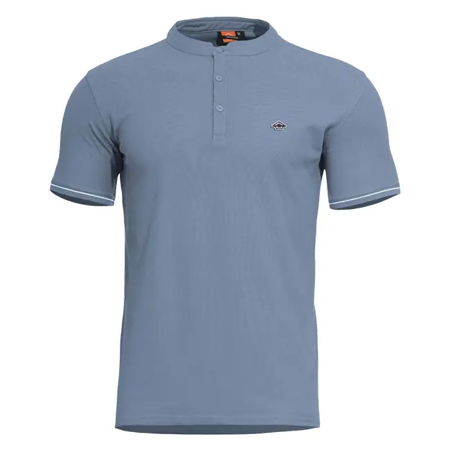 Pánské triko Pentagon Levantes Henley Stripes, modré Nakupujte Hned
