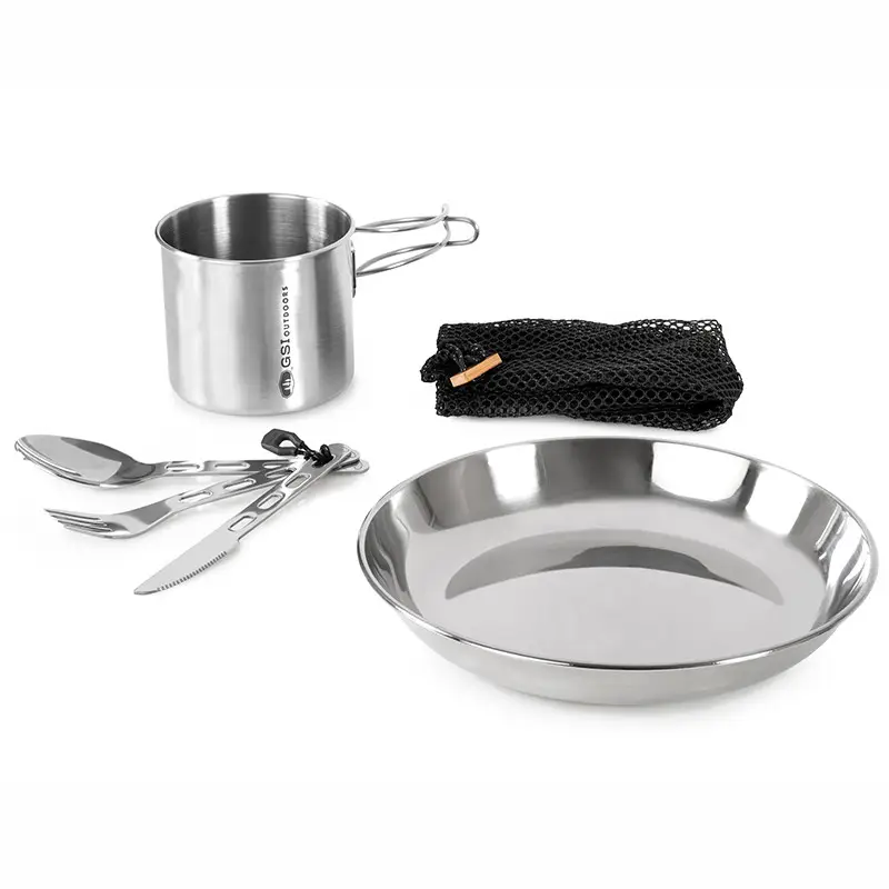 GSI Glacier Stainless 1 Person Set Must-Have