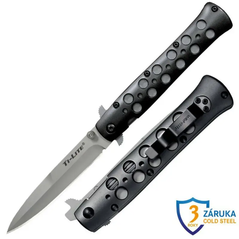Pouze Dnes Cold Steel Ti-Lite 4" Aluminium zavírací nůž