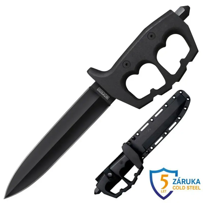 Přímo Od Výrobce Cold Steel Chaos Double Edge taktický nůž