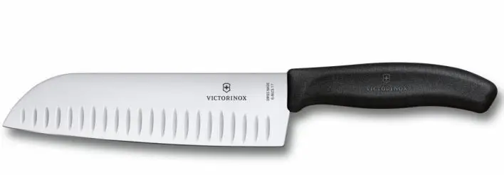 Nová Kolekce Victorinox Santoku Swiss Classic 17 cm s výbrusy kuchyňský nůž