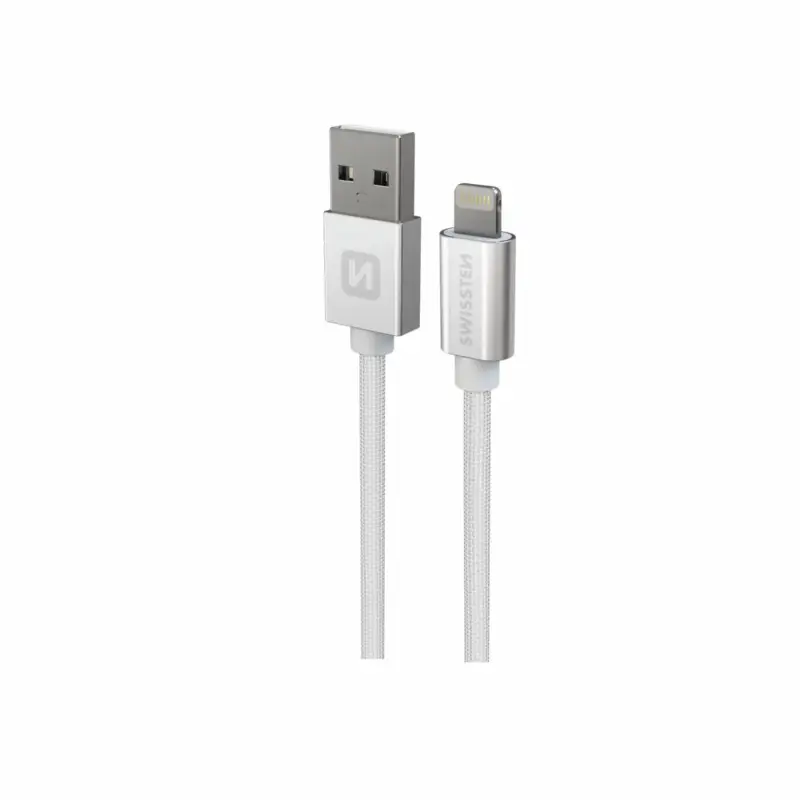 Swissten Textile USB / Lightning 1,2 m Bezpečná Platba