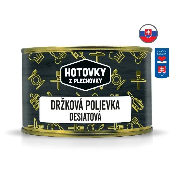 Hotovky z plechovky Dršťková polévka svačinová 400ml Koupit Online