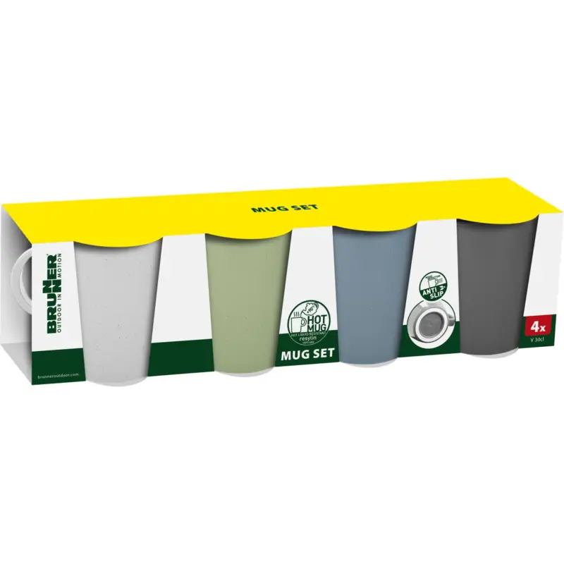 Nejprodávanější Brunner Mug Set ABS