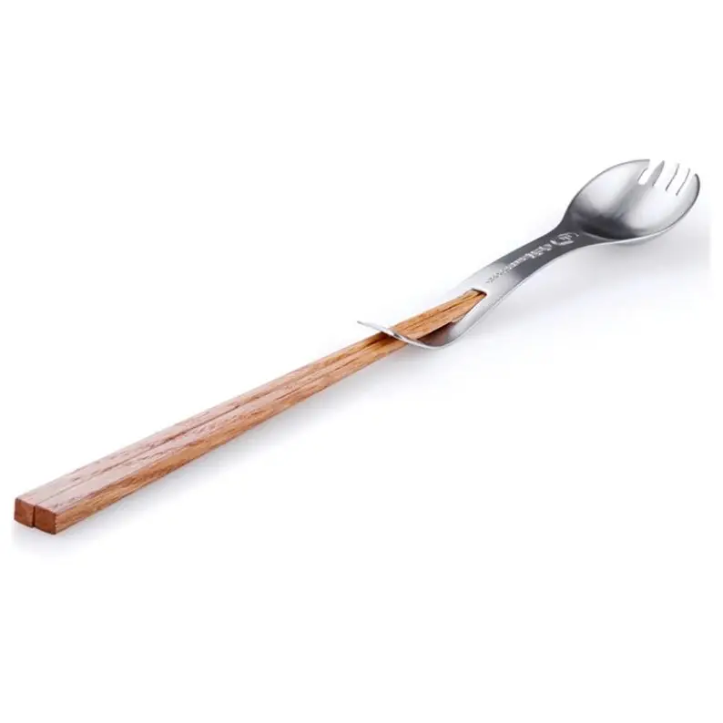 GSI Outdoors Glacier Stainless Spork & Sticks Dokud Zásoby Vydrží