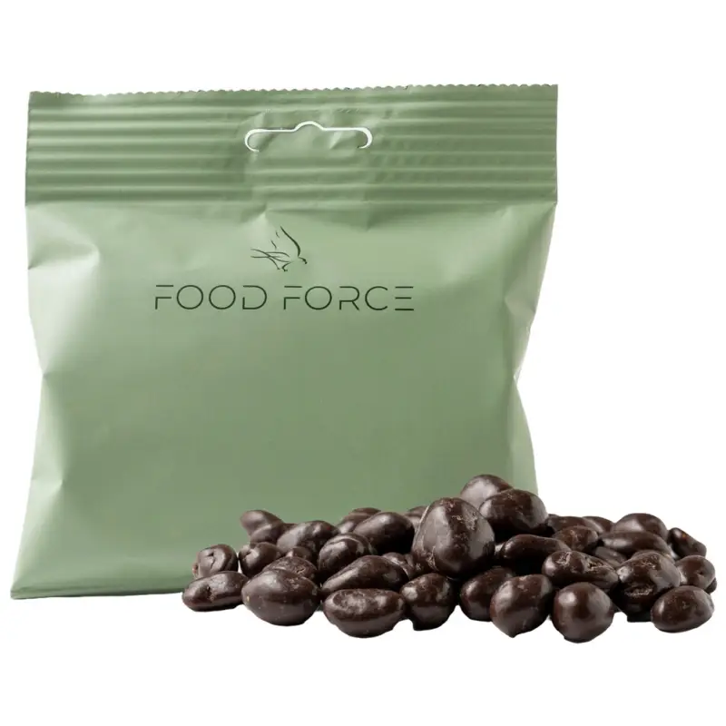 Food Force Arašídy v hořké čokoládě 50 g Top Prodej