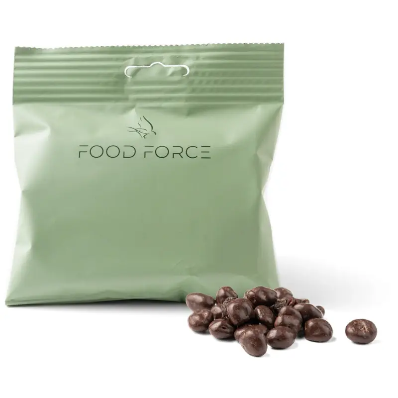 Food Force Rozinky v hořké čokoládě 50 g Akční Cena