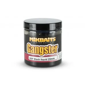 Gangster boilie v dipu 250ml - GSP Black Squid 16mm Cenově Výhodný