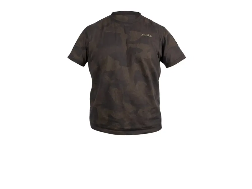 AVID CARP DISTORTION CAMO T-SHIRT Cenový Hit