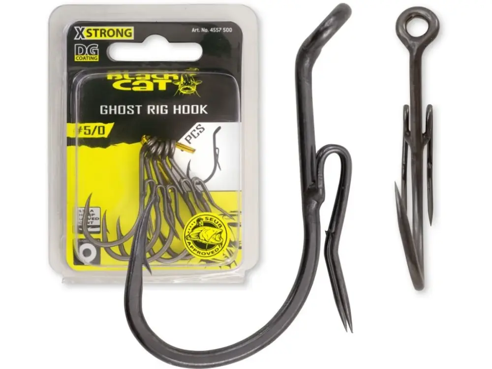 BLACK CAT HÁČEK GHOST RIG DG DG COATING 5KS Ověřený