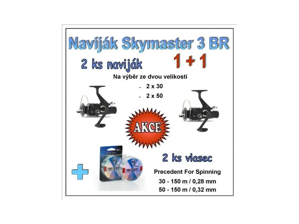 Naviják Skymaster 3 BR 1 + 1 : 30 Tovární Cena