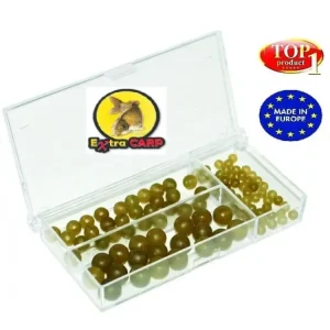 EXC Gumové Korálky Rubber Beads Set 100ks Originální