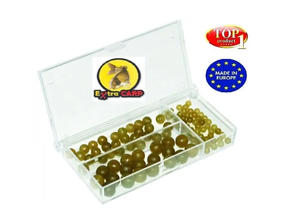EXC Gumové Korálky Rubber Beads Set 100ks Originální