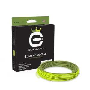 Cortland muškařská šnůra Euro Nymph Mono Core .022 Fresh Level Gecko Green/Chartreuse 90ft Must-Have