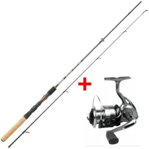 Výhodná Nabídka Garbolino prut Proxima JetSpin M 2,10m, 10-30g + naviják Strike 301 FD