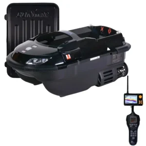 BOATMAN Zavážecí lodička VULCAN PRO s GPS a Echolotem- Černá Omezená Nabídka