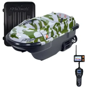 BOATMAN Zavážecí lodička VULCAN PRO s GPS a Echolotem- Camo Akce