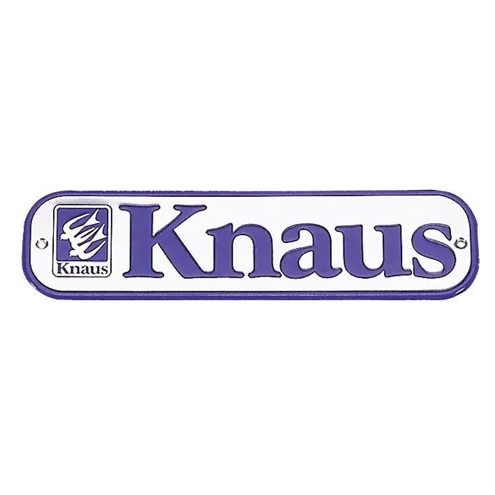 Novinka Hliníková cedulka Knaus