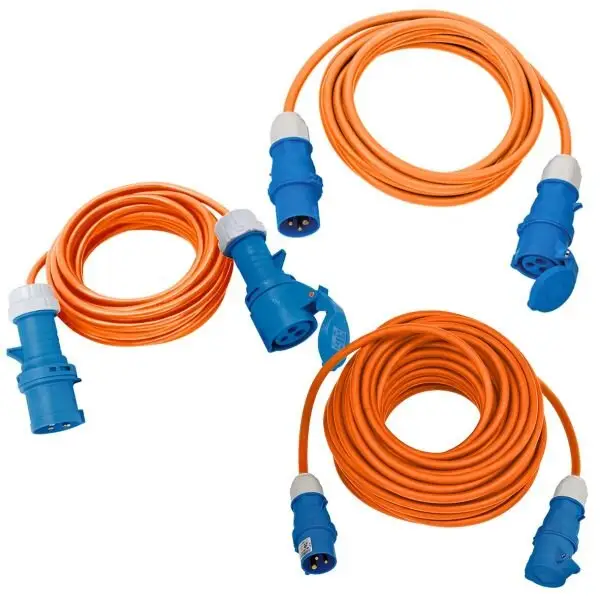 Poslední Šance Kabel s CEE zásuvkou a CEE zástrčkou Brennenstuhl – oranžový