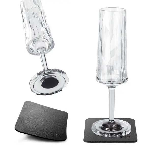 Magnetické sklenice na sekt Silwy 100 ml, 2 ks Přímo Od Výrobce