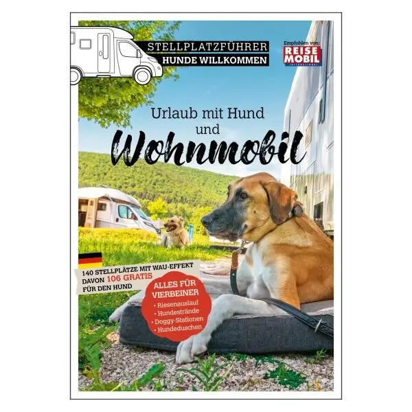 Kniha Reisemobil Camping Guide – Psi vítáni Koupit Online