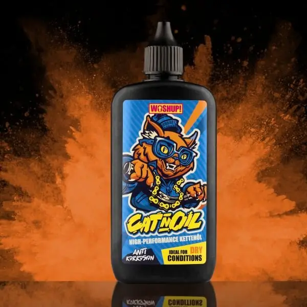 Olej na řetězy jízdních kol Woshup! Cat'n'Oil Originální