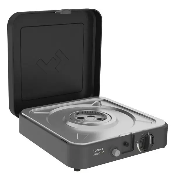 Časově Omezené Plynový vařič CADAC 1 Cook Turbo FFD s plochou deskou