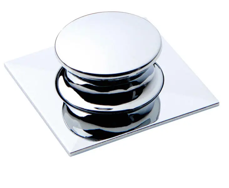 Čtvercový nábytkový úchyt Reimo Push Lock, 34 × 34 mm Akce