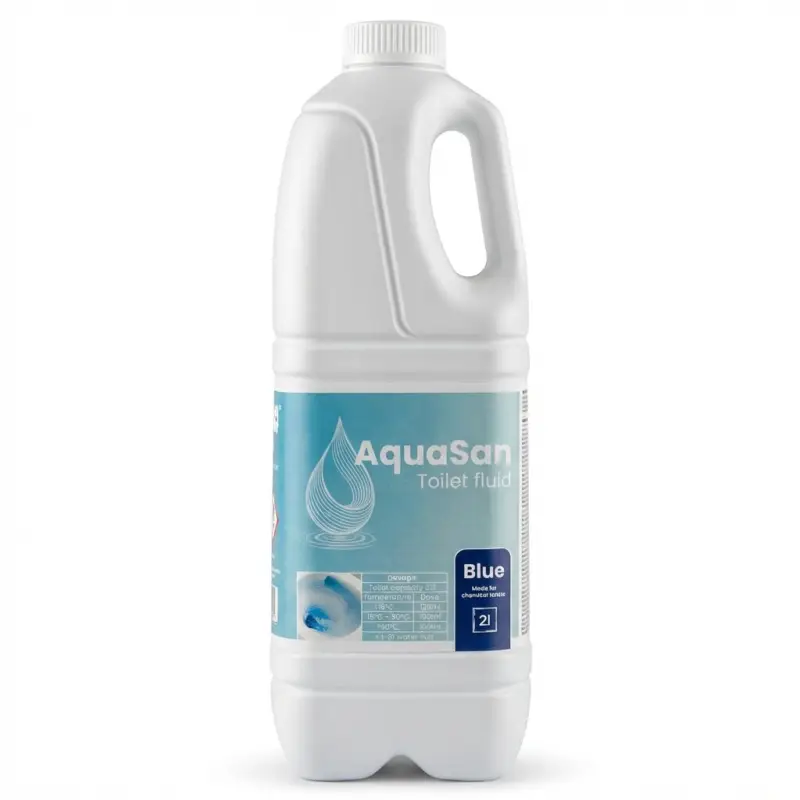 Časově Omezené WC chemie Vanterra AquaSan Blue 2 l