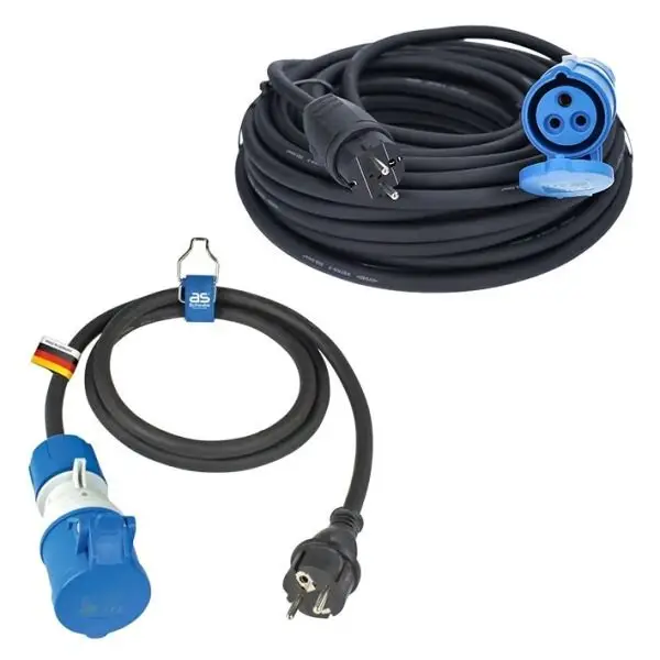 Zlevněný Adaptérový kabel AS Schwabe Schuko/CEE